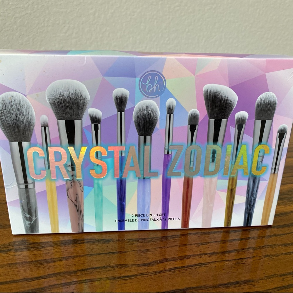 Crystal Zodiac 12 Piece Brush Set